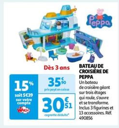 BATEAU DE CROISIÈRE DE PEPPA