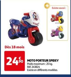 MOTO PORTEUR SPIDEY