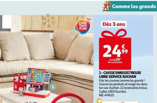 Auchan - Caisse Enregistreuse Libre Service