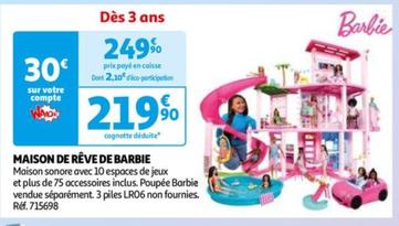 Maison De Reve De Barbie