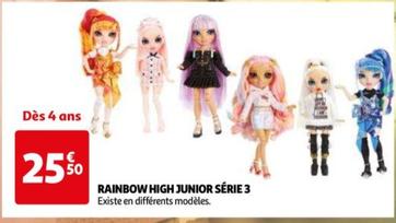rainbow high junior serie 3