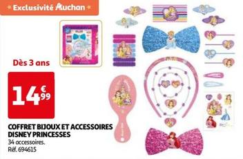 Coffret Bijoux Accessoires Disney Princesses