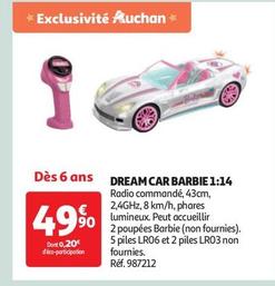 dream car barbie