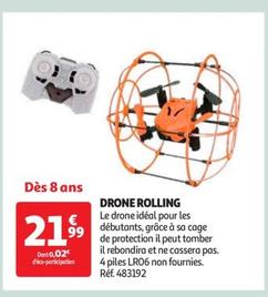 drone rolling