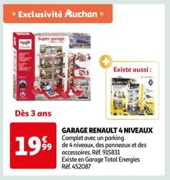Garage Renault 4 Niveaux