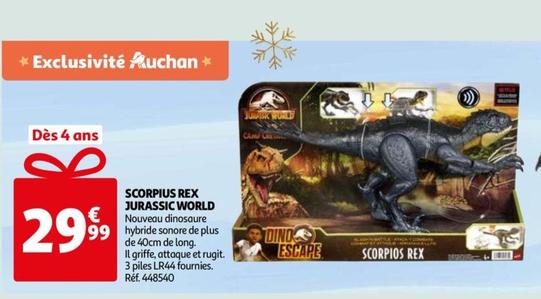 Scorpius Rex Jurassic World
