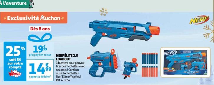 Nerf Élite 2.0 Loadout