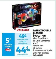 Laserx Double Blaster Évolution