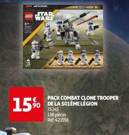Pack Combat Clone Trooper 90 De La 501ème Légion