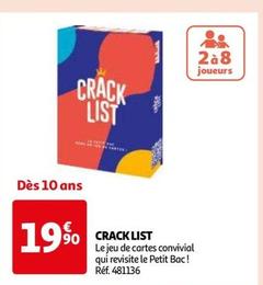 crack list