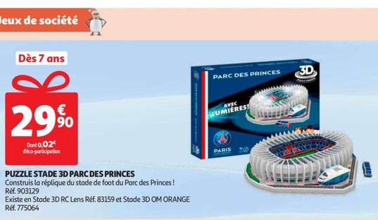 Megableu - Puzzle Stade 3d Parc Des Princes