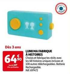 Lunii Ma Fabrique À Histoires