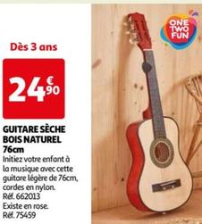 Guitare Sèche Bois Naturel