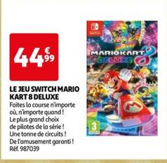 Le Jeu Switch Mario Kart 8 Deluxe