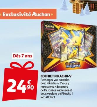 Coffret Pikachu-v