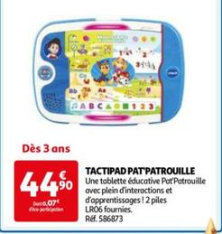 TACTIPAD PAT PATROUILLE