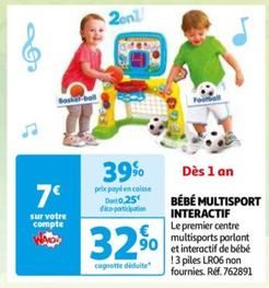 BÉBÉ MULTISPORT INTERACTIF