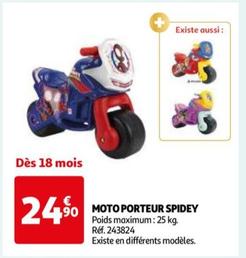 Moto Porteur Spidey