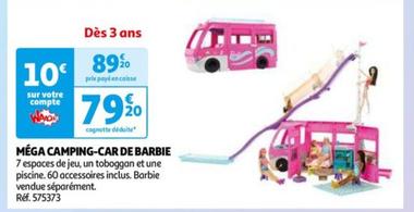 Mega Camping Car De Barbie