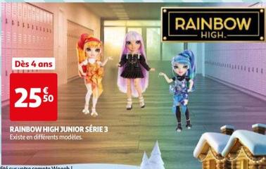 Rainbow High Junior Serie