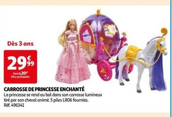 Carrosse De Princesse Enchante