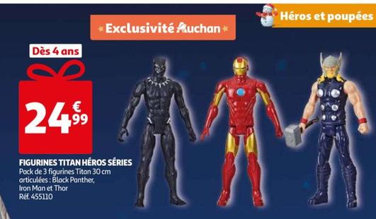 figurines titan heros series