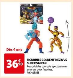 figurines golden frieza vs super saiyan