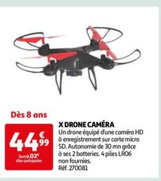 x drone camera