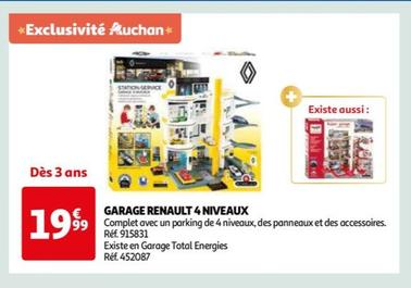 Garage Renault 4 Niveaux