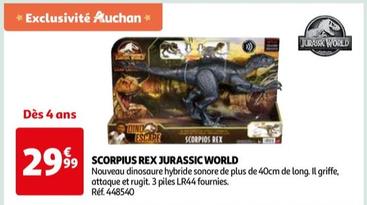 Scorpius Rex Jurassic World