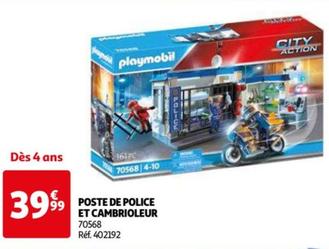 Poste De Police Et Cambrioleur