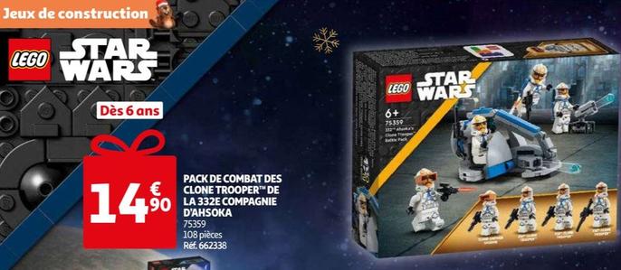 Pack De Combat Des Clone Trooper De La 332e Compagnie D'ahsoka