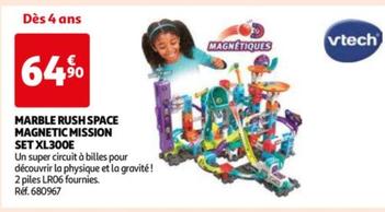 marble rush space magnetic mission set xl300e
