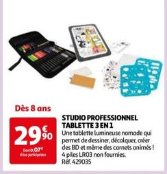 Studio Professionnel Tablette 3 En 1