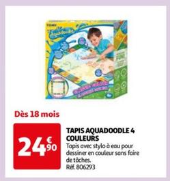 Tapis Aquadoodle 4 Couleurs