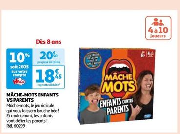 Mâche-mots Enfants Vs Parents