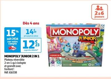 Monopoly Junior 2 In 1