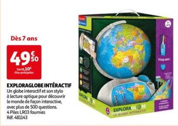 exploraglobe interactif