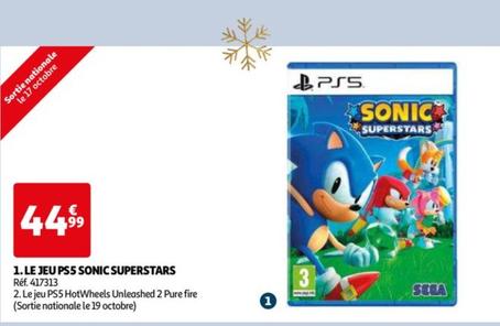 Le Jeu Ps5 Sonic Superstars