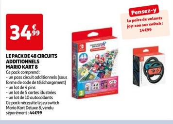 Nintendo - Le Pack De 48 Circuits Additionnels Mario Kart 8
