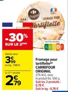 Fromage pour tartiflette