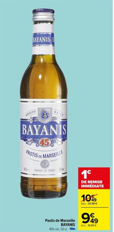 Bayanis - Pastis de Marseille