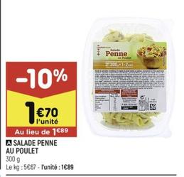 Salade Penne Au Poulet