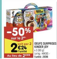 Ferrero - Oeufs Surprises Kinder Joy