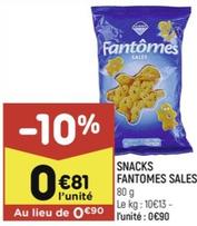 snacks fantomes sales