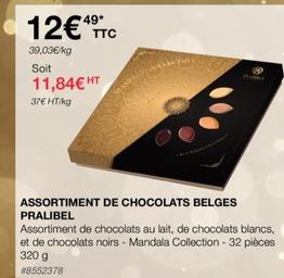 Assortiment De Chocolats Belges Pralibel offre à 11,84€ sur Costco