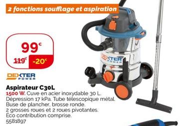 Aspirateur C30l