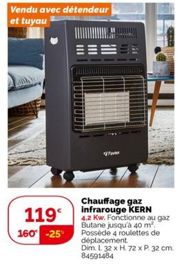 Chauffage Gaz Infrarouge Kern