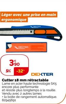 Cutter 18 Mm Rétractable