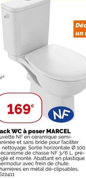 Pack Wc À Poser Marcel